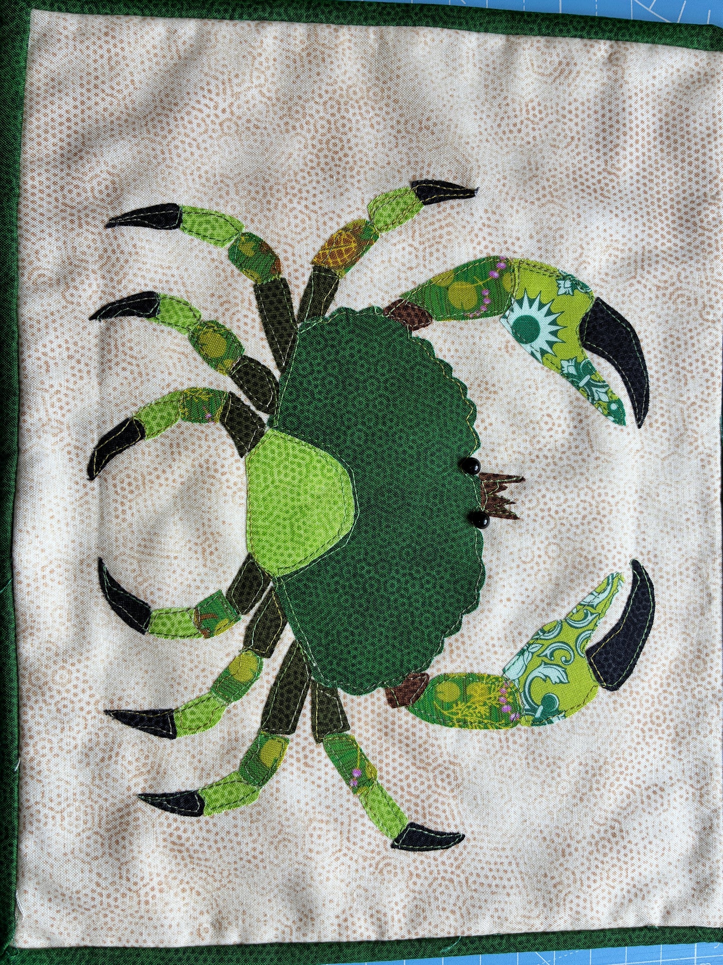 Scrappy Crab - red or green PRE-ORDER
