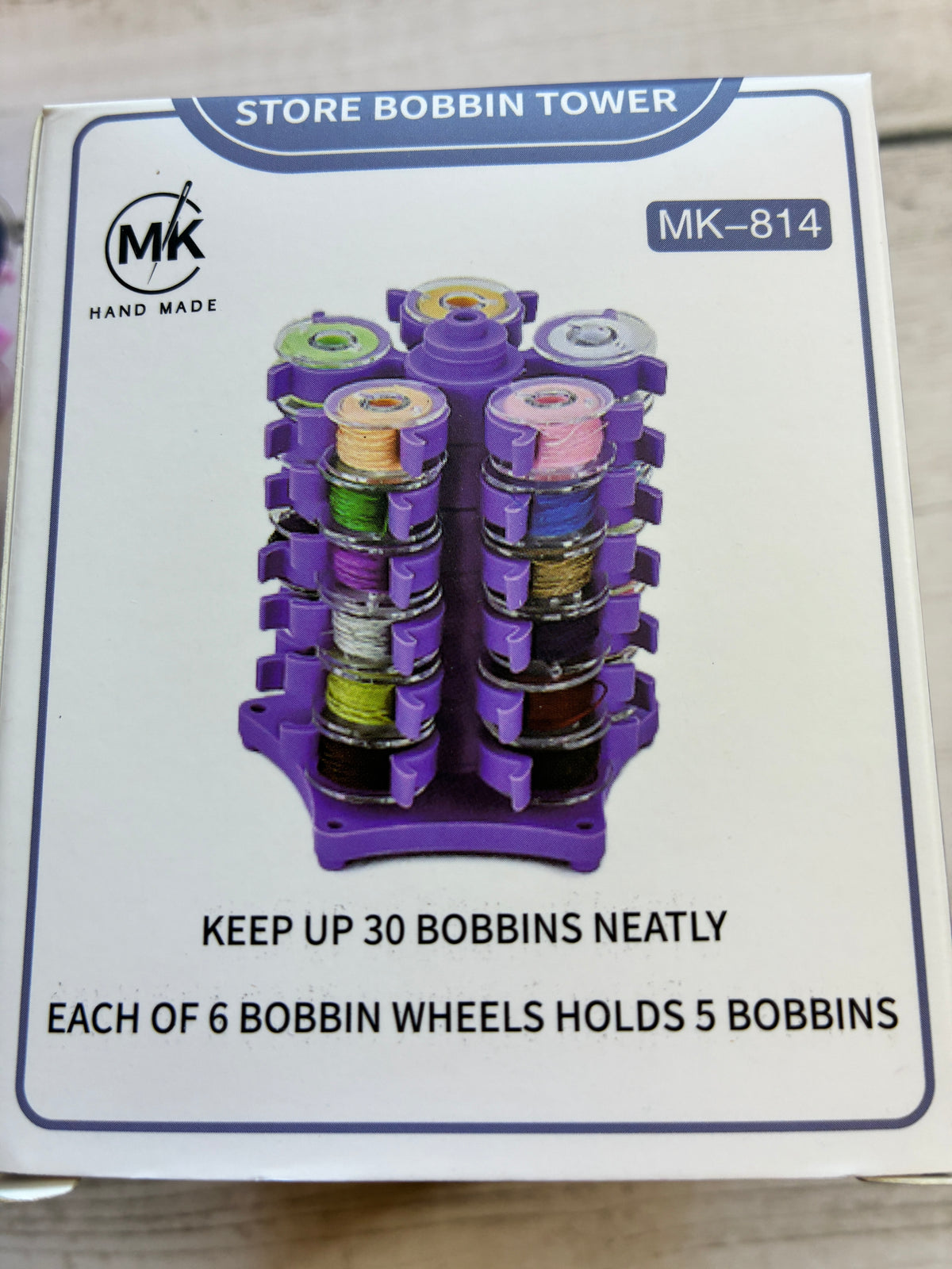 Bobbin Tower - holds 30 bobbins