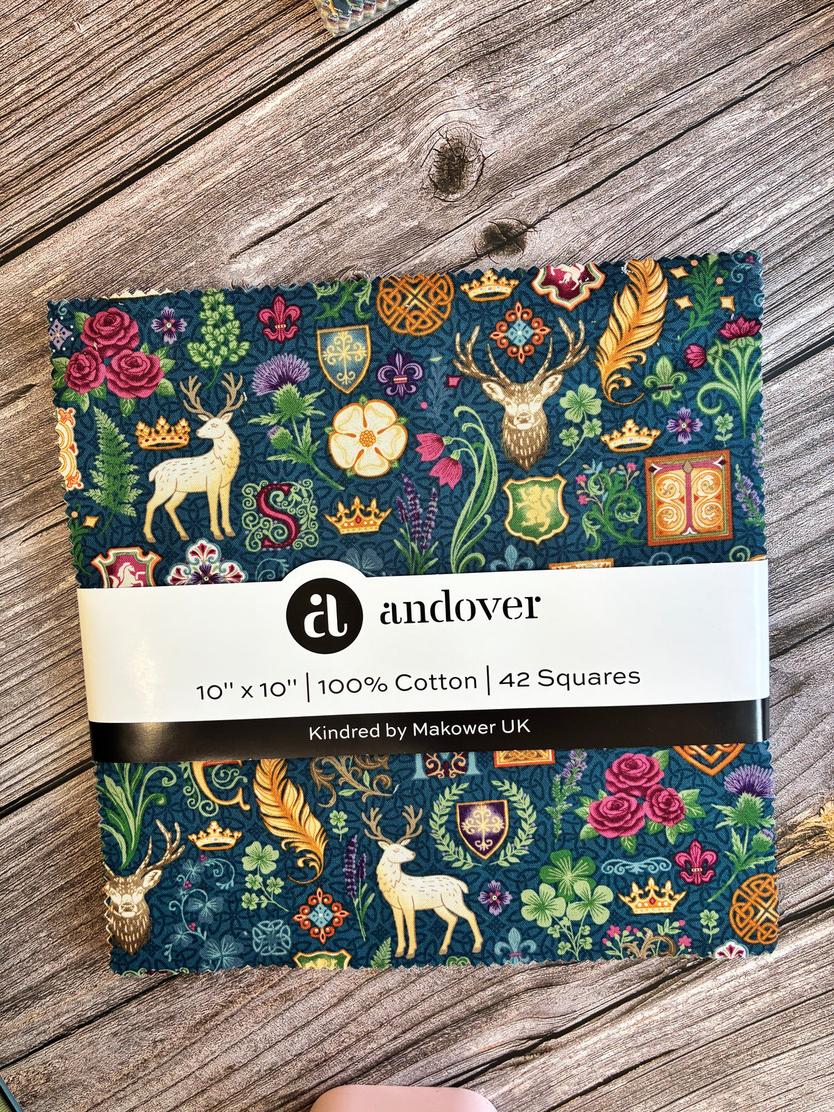Kindred - 10 x 10 inch squares- layer cake 42 squares