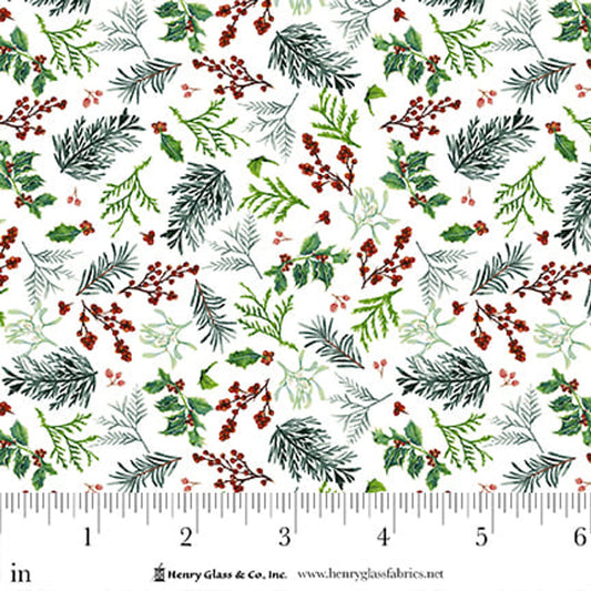 Joyful Snowmen - winter foliage