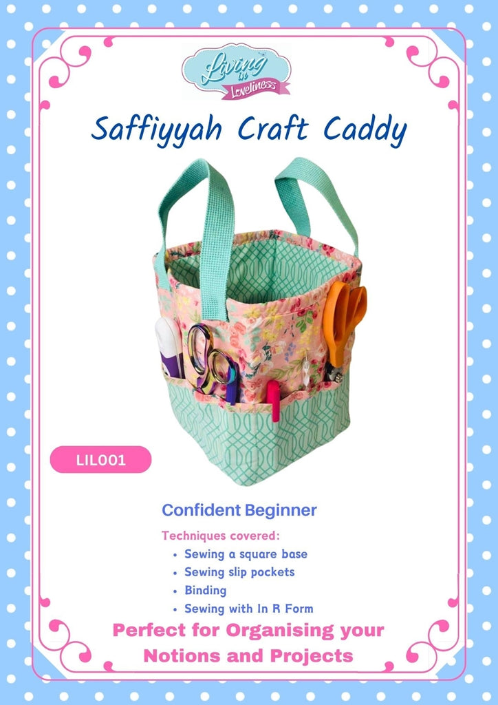 Saffiyah Craft Caddy - pattern