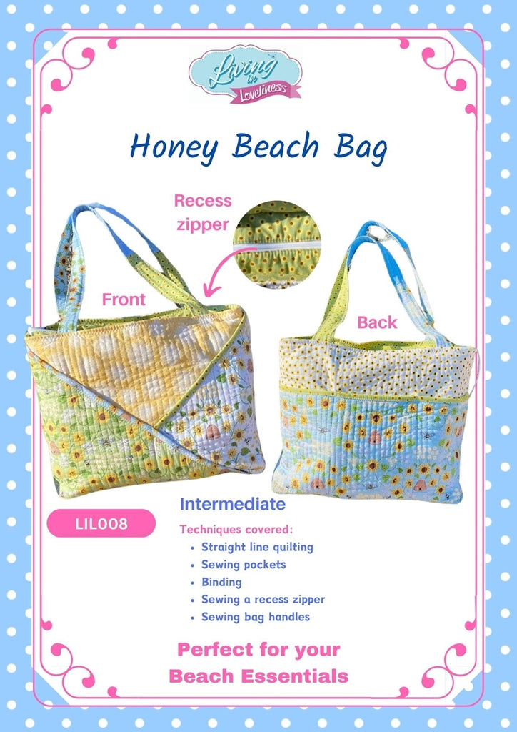 Honey Beach Bag- pattern