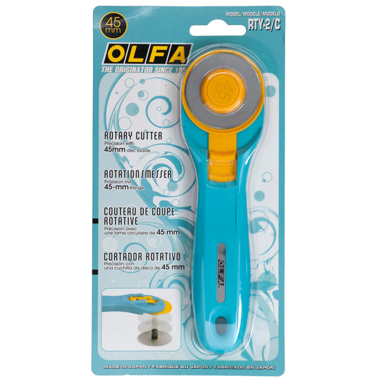 Rotary Cutter: 45mm: Aqua