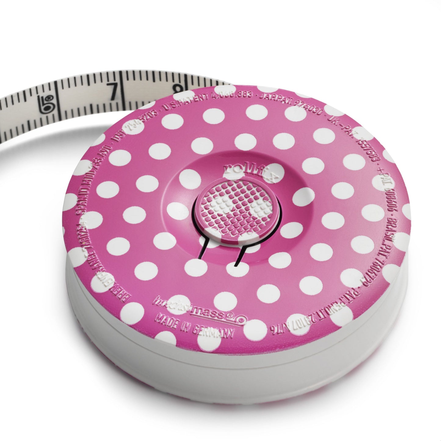 Retractable measure polka pink Prym Love P282714