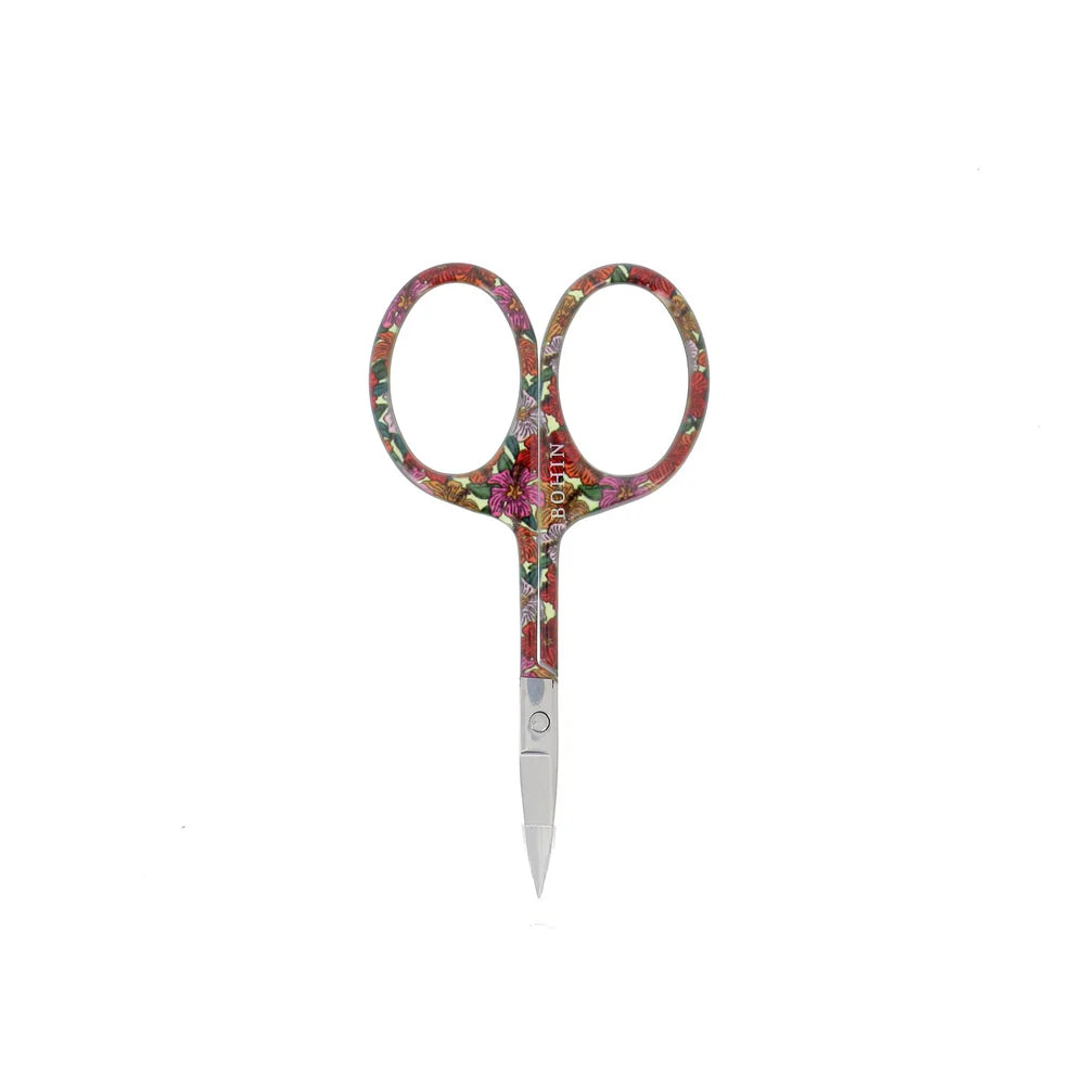 Scissors - small Blossom red