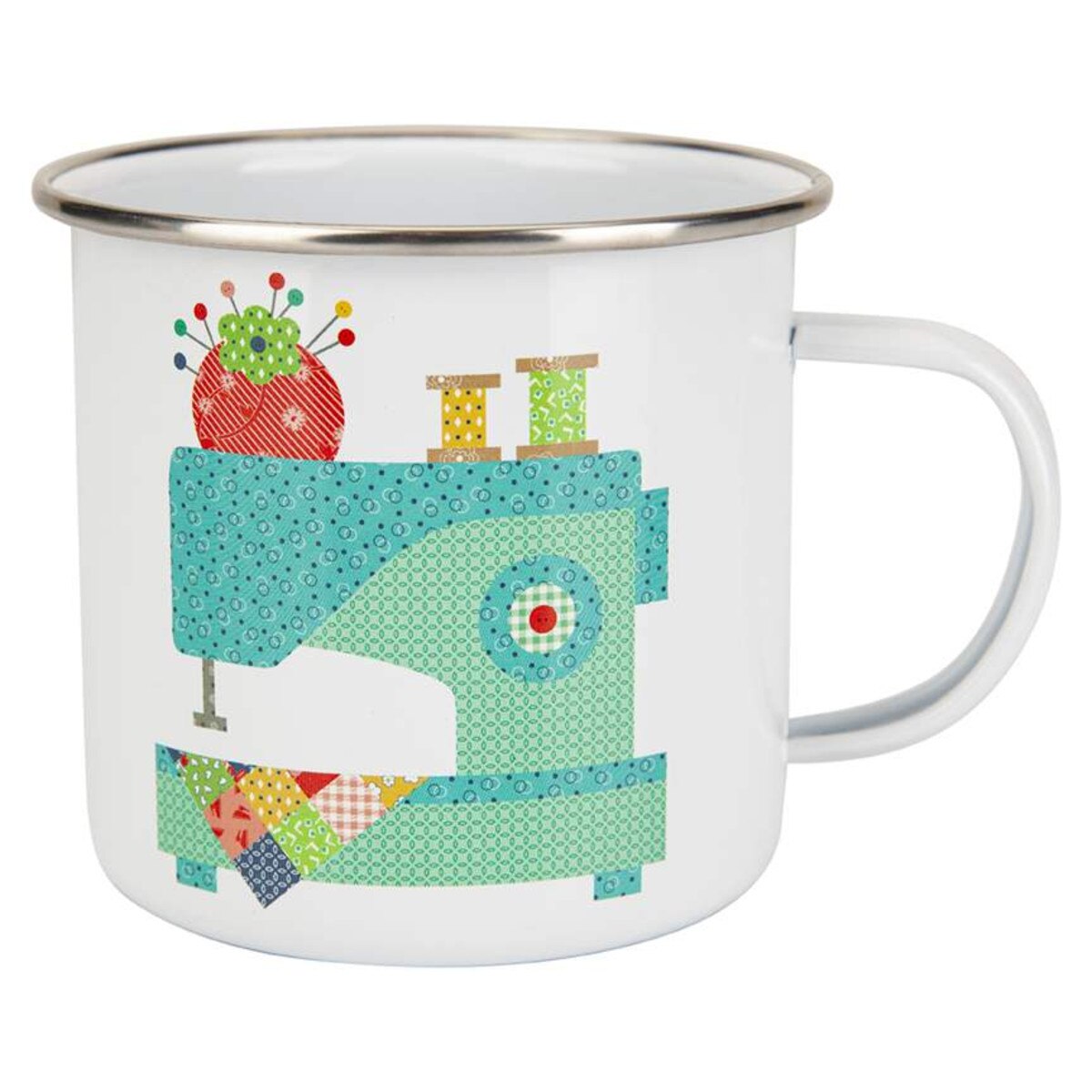 Lori Holt Sew Happy Tin Mug