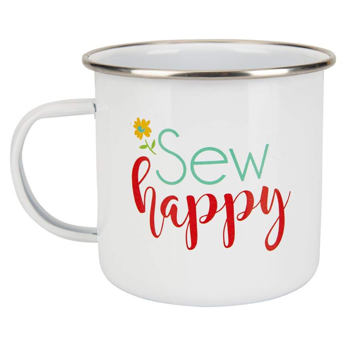 Lori Holt Sew Happy Tin Mug