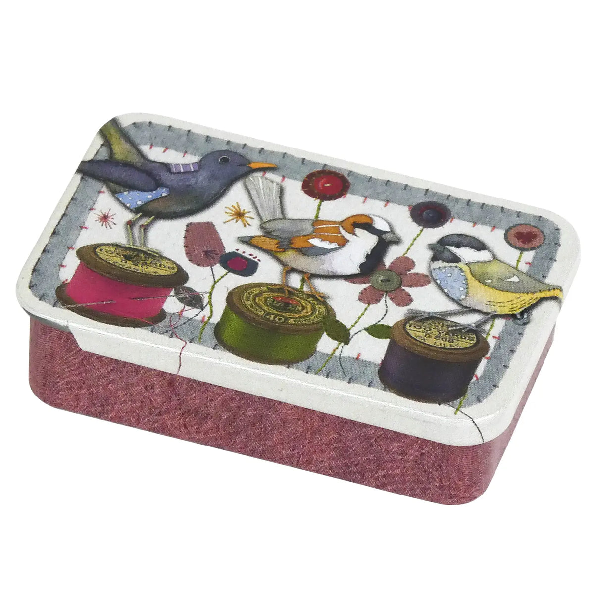 Emma Ball - Pocket Tin - Sewing Birds