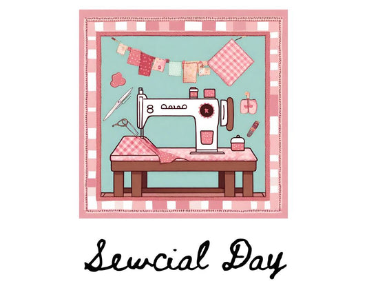 Sewcial Day - raceday sew and chat Thursday 2nd May 2024