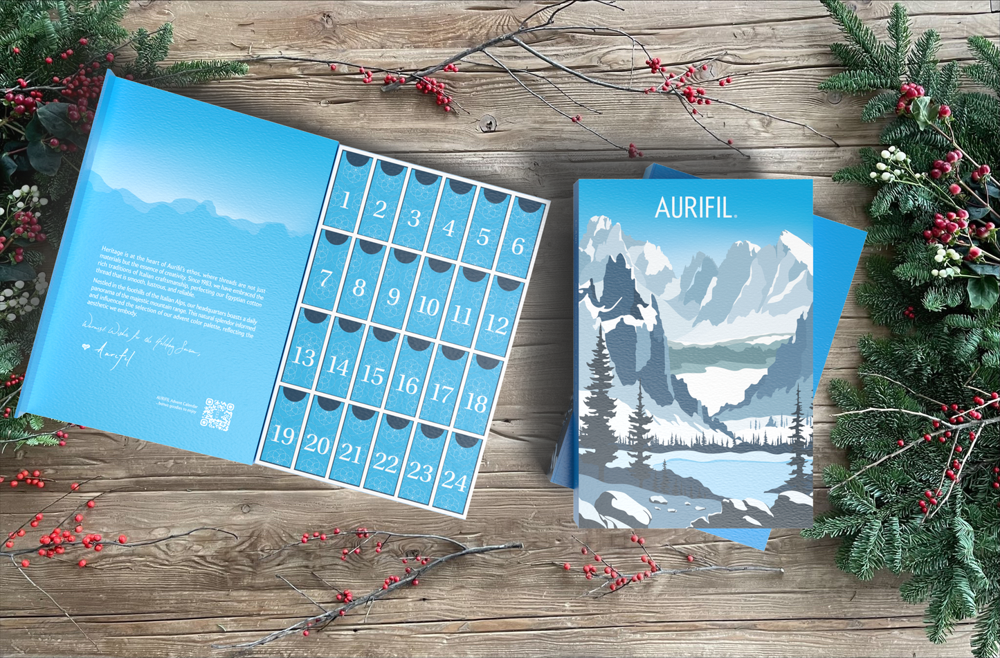 Advent calendar Le Alpi, Aurfil Advent Calendar