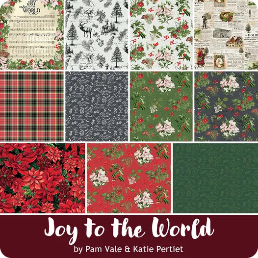 Joy to the World - fat quarter bundle