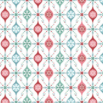 Frost and Flurry - merry berries white