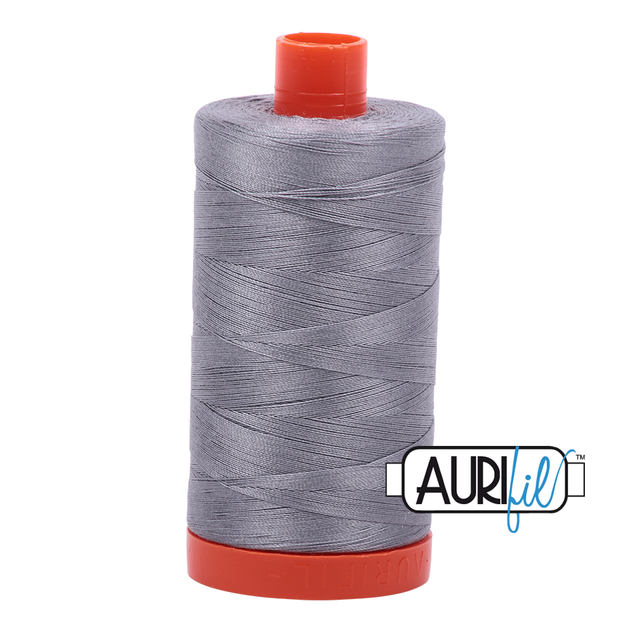 Aurifil cotton thread 50WT 2605 grey